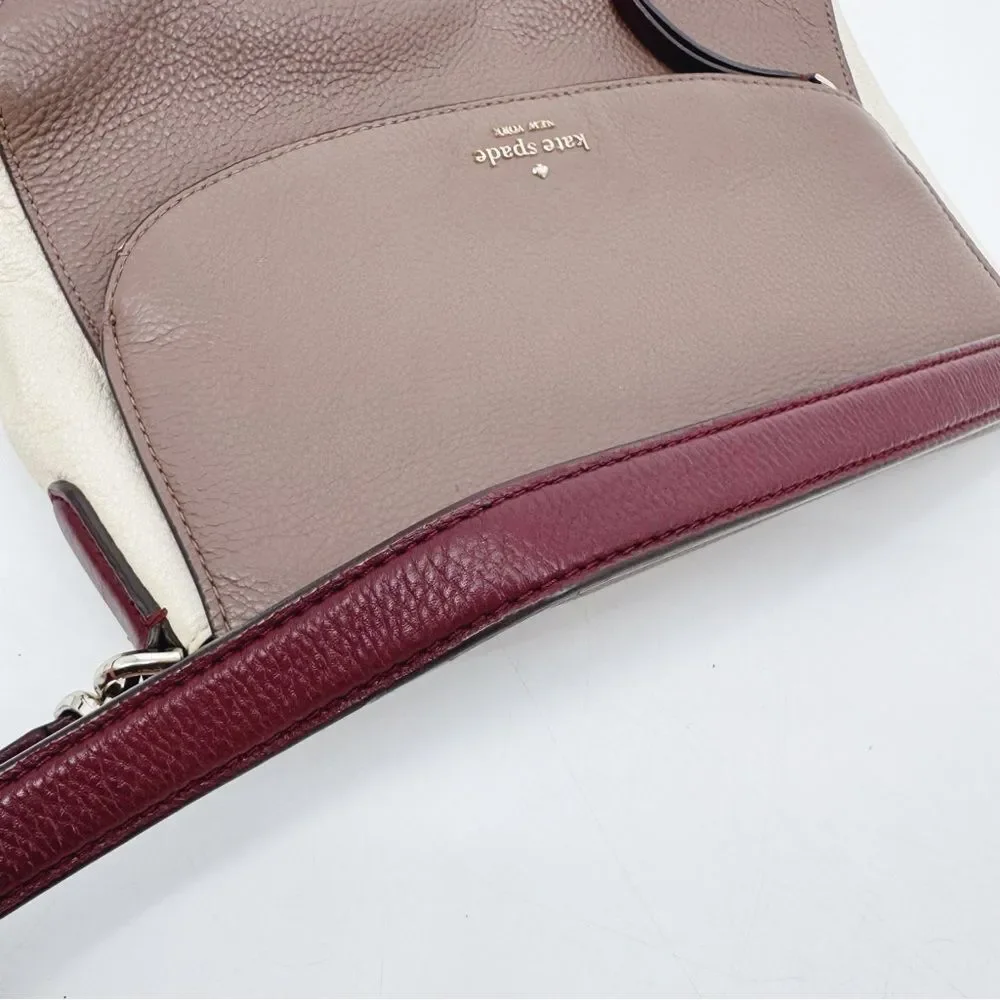 Kate Spade Jackson Colorblock‎ Medium Flap Shoulder Bag